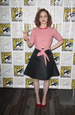 FIONA DOURIF at The Purge Photocall at Comic-con in San Diego 07/22/2018