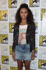 FOLA EVANS-AKINGBOLA at Siren Photocall at Comic-con in San Diego 07/19/2018