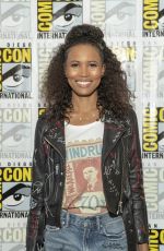 FOLA EVANS-AKINGBOLA at Siren Photocall at Comic-con in San Diego 07/19/2018