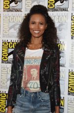 FOLA EVANS-AKINGBOLA at Siren Photocall at Comic-con in San Diego 07/19/2018