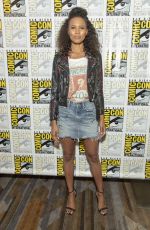 FOLA EVANS-AKINGBOLA at Siren Photocall at Comic-con in San Diego 07/19/2018