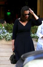 FRAN DRECHER Out for Lunch at Avra in Beverly Hills 07/23/2018