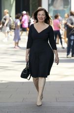 FRAN DRESCHER Leaves Extra in Los Angeles 07/27/2018