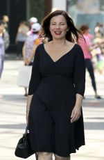 FRAN DRESCHER Leaves Extra in Los Angeles 07/27/2018