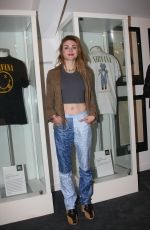 FRANCES BEAN COBAIN at an Exhibition of Some of Kurt