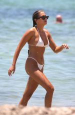FRANCESCA AIELLO in Bikini on the Beach in Miami 07/13/2018