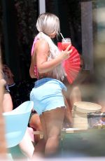 GABBY ALLEN and HOLLY HAGAN in Bikinis at Their Hotel in Ibiza 07/05/2018