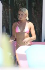 GABBY ALLEN and HOLLY HAGAN in Bikinis at Their Hotel in Ibiza 07/05/2018