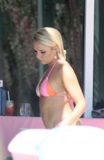 GABBY ALLEN and HOLLY HAGAN in Bikinis at Their Hotel in Ibiza 07/05/2018