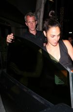 GAL GADOT at Palm Restaurant in Beverly Hills 07/18/2018