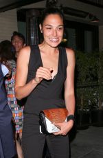 GAL GADOT at Palm Restaurant in Beverly Hills 07/18/2018