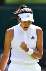 GARBINE MUGURUZA at Wimbledon Tennis Championships in London 07/03/2018