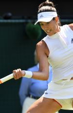 GARBINE MUGURUZA at Wimbledon Tennis Championships in London 07/03/2018