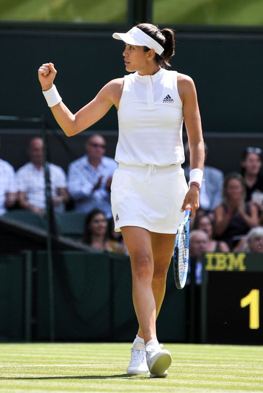 GARBINE MUGURUZA at Wimbledon Tennis Championships in London 07/03/2018