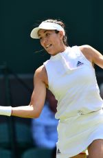 GARBINE MUGURUZA at Wimbledon Tennis Championships in London 07/03/2018