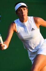GARBINE MUGURUZA at Wimbledon Tennis Championships in London 07/05/2018