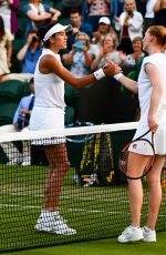GARBINE MUGURUZA at Wimbledon Tennis Championships in London 07/05/2018