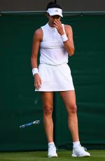 GARBINE MUGURUZA at Wimbledon Tennis Championships in London 07/05/2018