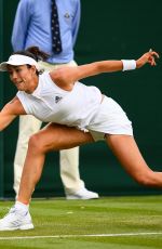 GARBINE MUGURUZA at Wimbledon Tennis Championships in London 07/05/2018