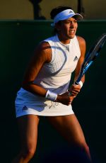 GARBINE MUGURUZA at Wimbledon Tennis Championships in London 07/05/2018