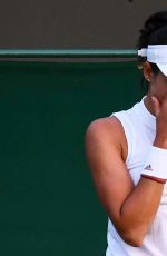 GARBINE MUGURUZA at Wimbledon Tennis Championships in London 07/05/2018