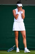 GARBINE MUGURUZA at Wimbledon Tennis Championships in London 07/05/2018