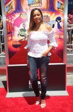 GARCELLE BEAUVAIS at Teen Titans Go! to the Movies Premiere in Los Angeles 07/22/2018