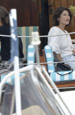 GEMMA ARTERTON Out and About in Portofino 07/28/2018