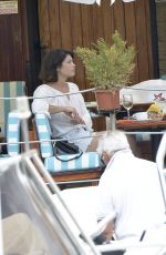 GEMMA ARTERTON Out and About in Portofino 07/28/2018