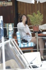 GEMMA ARTERTON Out and About in Portofino 07/28/2018