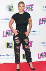 GEMMA ATKINSON at Hits Radio Live at Manchester Arena 07/14/2018