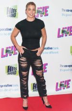 GEMMA ATKINSON at Hits Radio Live at Manchester Arena 07/14/2018