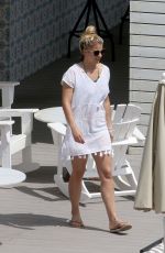 GEMMA ATKINSON in Bikini at a Pool in Ibiza 07/07/2018