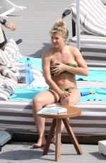 GEMMA ATKINSON in Bikini at a Pool in Ibiza 07/07/2018