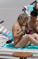 GEMMA ATKINSON in Bikini at a Pool in Ibiza 07/07/2018