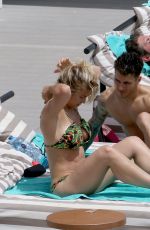 GEMMA ATKINSON in Bikini at a Pool in Ibiza 07/07/2018
