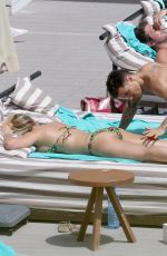 GEMMA ATKINSON in Bikini at a Pool in Ibiza 07/10/2018