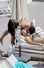 GEMMA ATKINSON in Bikini at a Pool in Ibiza 07/10/2018