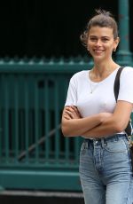 GEORGIA FOWLER in Jeans Out in New York 06/27/2018