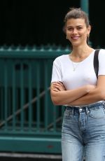 GEORGIA FOWLER in Jeans Out in New York 06/27/2018