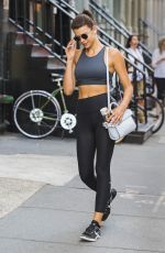 GEORGIA FOWLER Leaves a Yoga Class in New York 07/09/2018