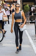 GEORGIA FOWLER Leaves a Yoga Class in New York 07/09/2018