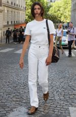 GEORGIA FOWLER Out and About in Paris 07/04/2018