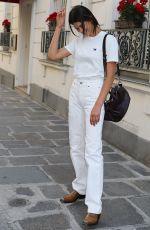 GEORGIA FOWLER Out and About in Paris 07/04/2018