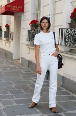 GEORGIA FOWLER Out and About in Paris 07/04/2018