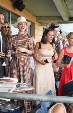 GEORGIA MAY FOOTE, KIRSTY GALLACHER and VICTORIA PENDLETON at King George Weekend at Ascot Racecourse 07/28/2018
