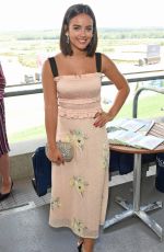 GEORGIA MAY FOOTE, KIRSTY GALLACHER and VICTORIA PENDLETON at King George Weekend at Ascot Racecourse 07/28/2018