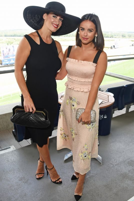 GEORGIA MAY FOOTE, KIRSTY GALLACHER and VICTORIA PENDLETON at King George Weekend at Ascot Racecourse 07/28/2018