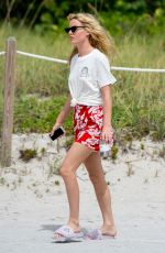 GEORGIA MAY JAGGER Out and About in Miami Beach 07/12/2018
