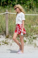 GEORGIA MAY JAGGER Out and About in Miami Beach 07/12/2018